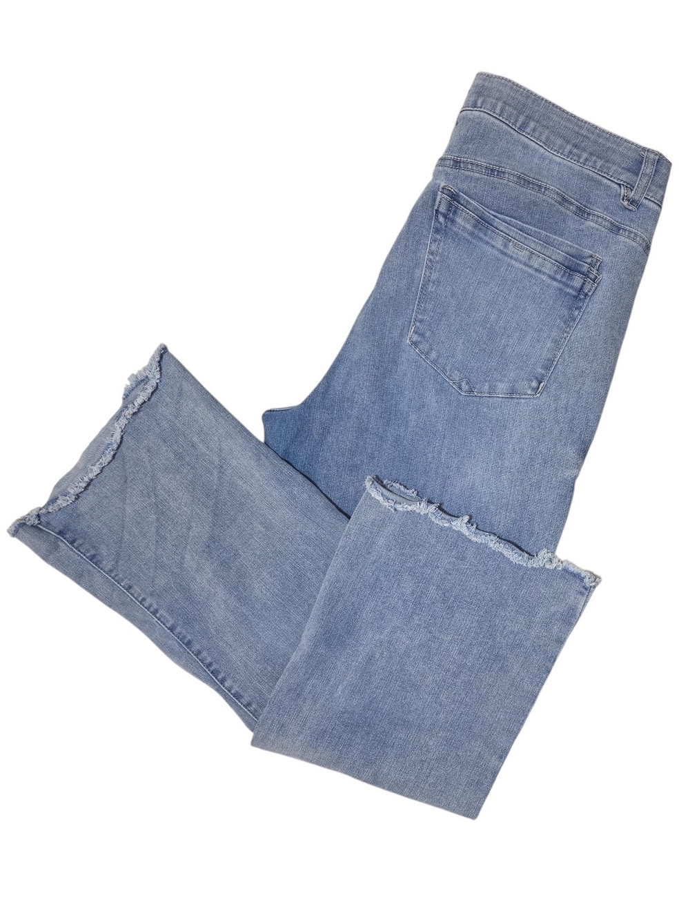 Democracy Light Wash Distressed Jeans Size 16 - Picture 14 of 14